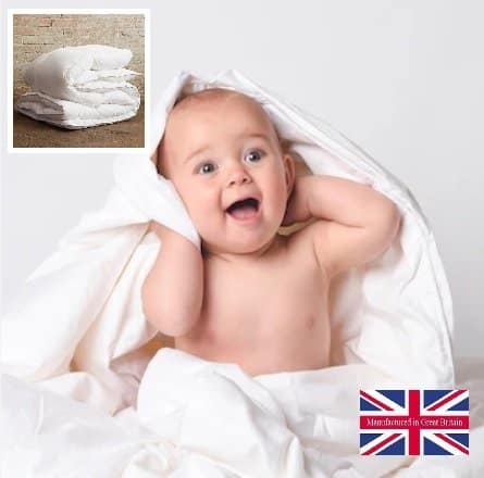 Cot Bed Hollow Fibre Duvet tog