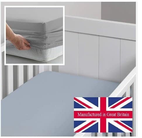 Cot Bed Travel Cot Fitted Sheet