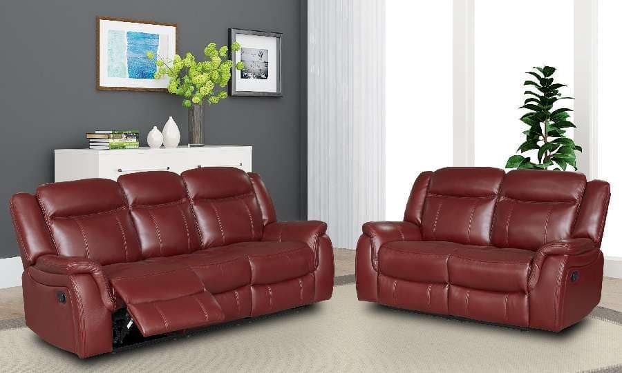 Reclining Loveseat Faux Leather Electric Recliner Sofa Faux