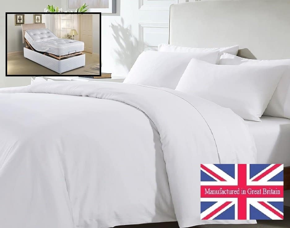 Electric Adjustable Bed Duvet Cover Set