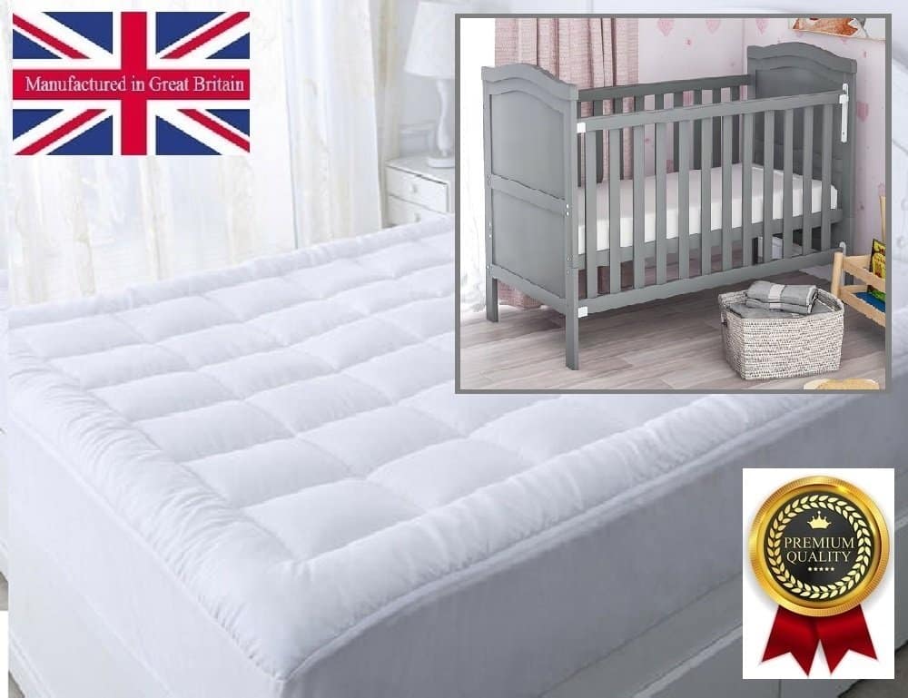 Cot Travel Cot Bed 800g FITTED Mattress Topper 